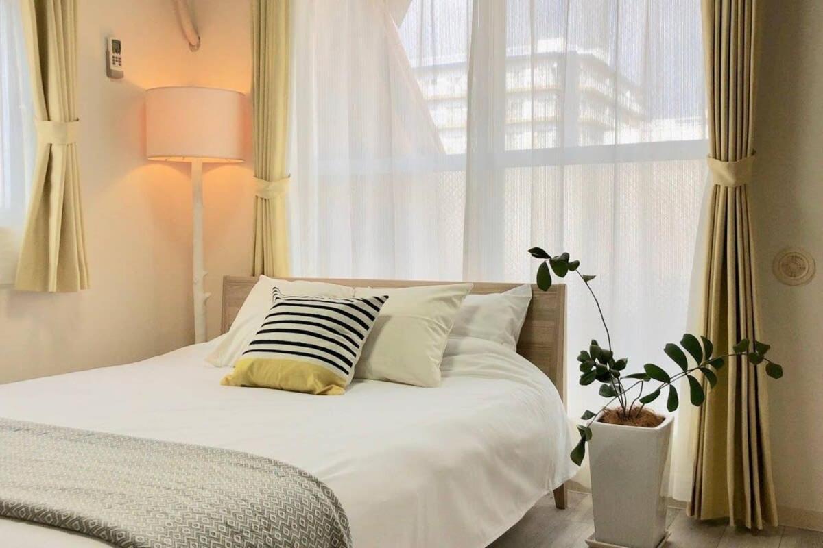 Bhotel La-Shante - 5 Mins Walk To The Peacepark & Up To 4 Ppl Hirosima Kültér fotó